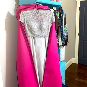 Sherri hill two piece prom dress